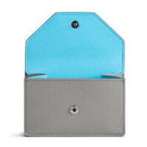 Balenciaga ENVELOPE Silver Wallet Gray